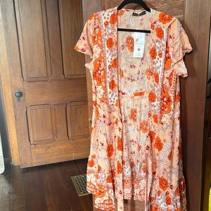 Wrap dress from Amazon, XL with tags